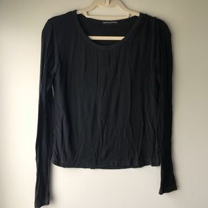 Simple Black Brandy Melville Long Sleeve Tee